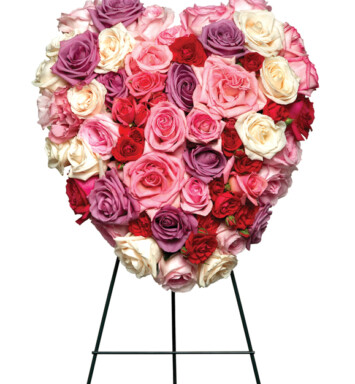 Loving Heart Standing Spray